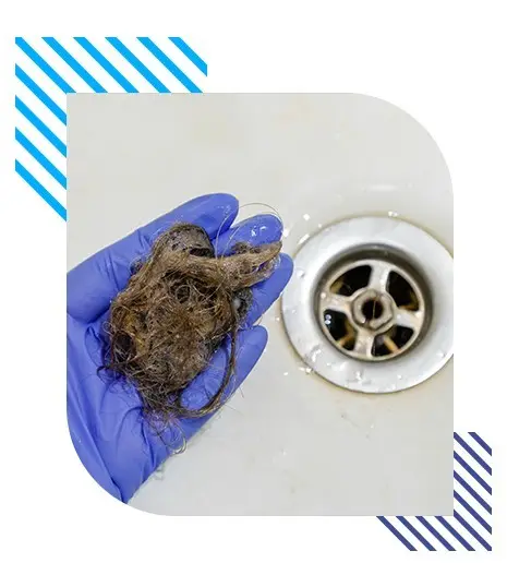 Blocked Shower and Bath Drain